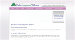 Desktop Screenshot of mainewellness.com